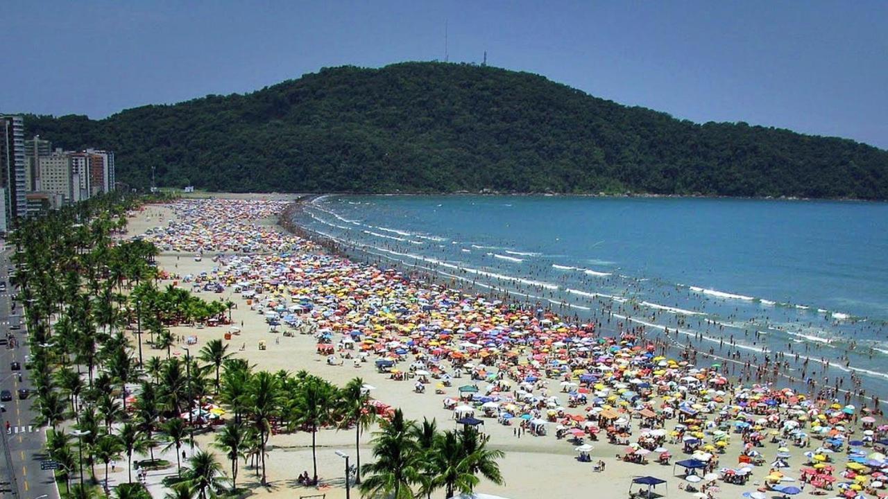 프라이아 그란데 Cantinho Aconchegante, Pertinho Da Praia! 아파트 외부 사진